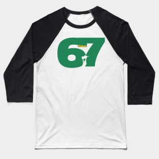Lisbon 67 - Glasgow Celtic FC Baseball T-Shirt